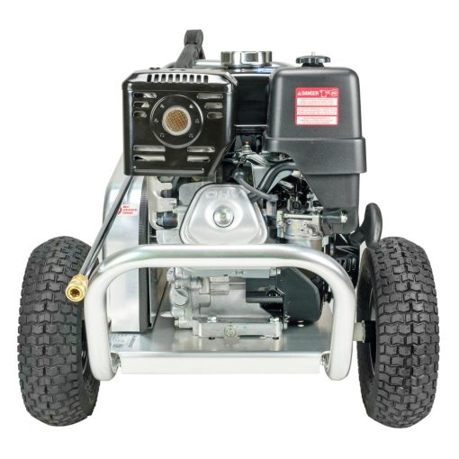 Aluminum Water Blaster 4200 PSI at 4.0 GPM HONDA GX390 with AAA Triplex Plunger Pump Cold Water Professional Belt Drive Gas Pressure Washer (49-State) - Image 15