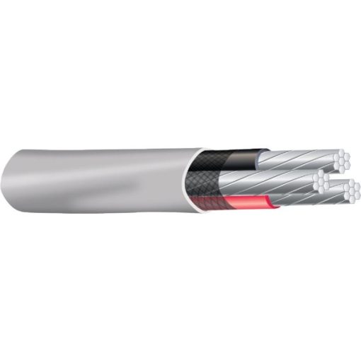 Southwire 500 Ft. 2-2-2 AWG 3-Conductor Underground Service Entrance Cable Electrical Wire
