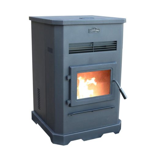 No.205 Large EPA Approved High-Efficiency Pellet Stove with Smart Home Technology, Heats 2500 Sq Ft Area