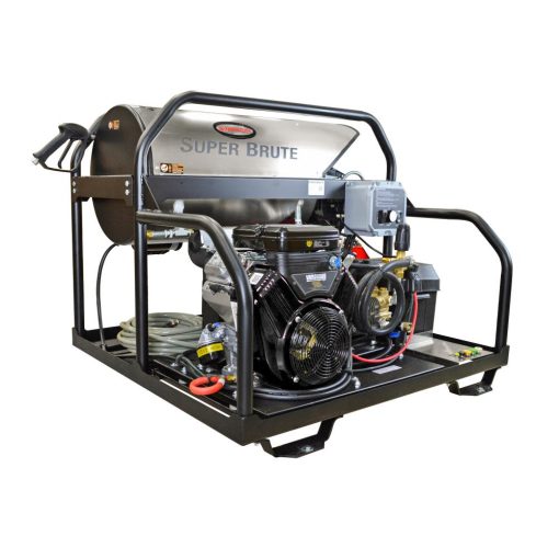 Super Brute 3500 PSI at 5.5 GPM VANGUARD V-Twin with COMET Triplex Plunger Pump Hot Water Professional Gas Pressure Washer - Image 4