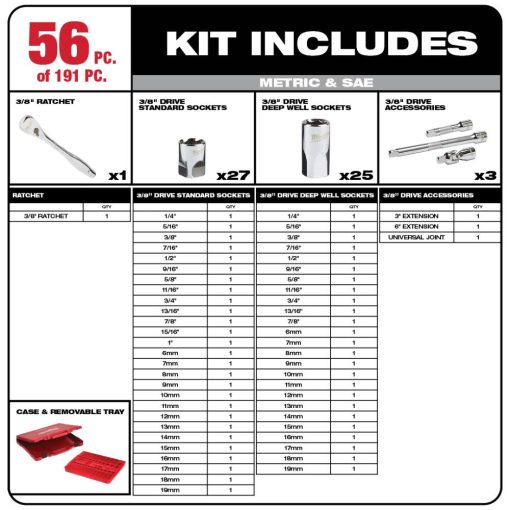 Mechanics Tool Set (191-Piece) - Image 2