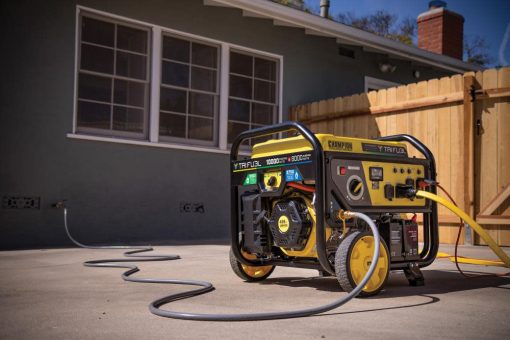 Champion Tri Fuel Portable Natural Gas Generator with CO Shield Electric Start 8000Watt - Image 9