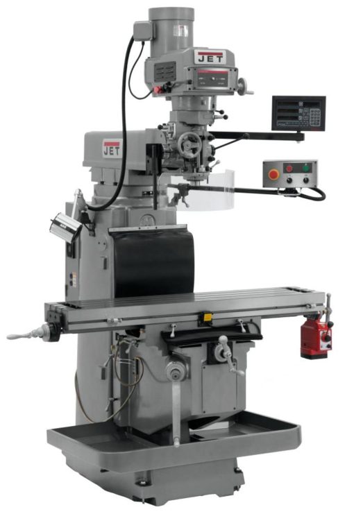 JTM-1254RVS DP700 DRO ,X PFD Vertical Milling Machine - Image 2