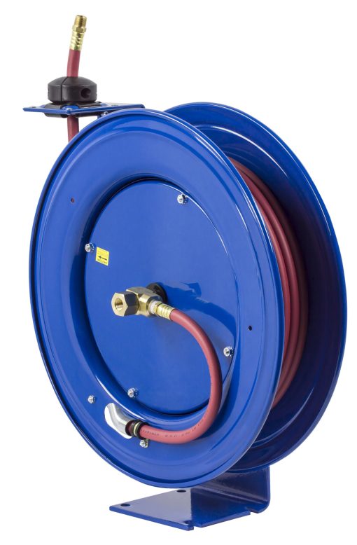 Coxreels Low Pressure Spring Rewind Hose Reel with Super Hub 1/2" I.D 100' 300 PSI - Image 8
