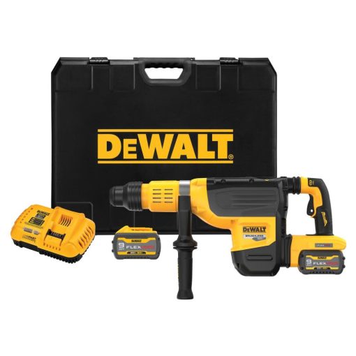 DEWALT 60V MAX Rotary Hammer SDS MAX Combination Kit 2" Brushless