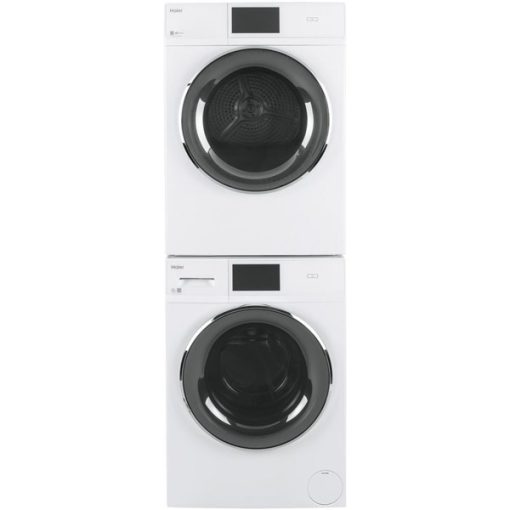 Haier 24 inch Compact Laundry Pair - White - Image 2