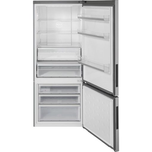 15 cu ft Bottom Freezer Stainless Refrigerator - Image 2