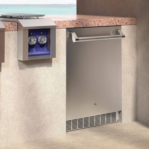 Hestan Aspire 24" Stainless Steel Outdoor Refrigerator - Image 6