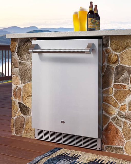 Hestan Aspire 24" Stainless Steel Outdoor Refrigerator - Image 2