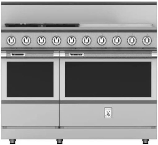 Hestan KRD Series 48" Steeletto 5-Burner Dual Fuel Range With 24" Griddle