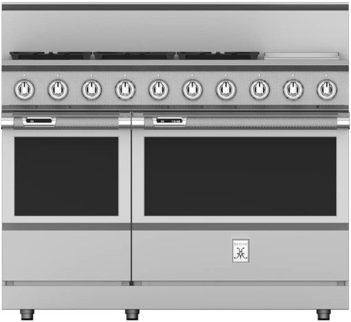 Hestan KRD Series 48" Steeletto 5-Burner Dual Fuel Range With 12" Griddle