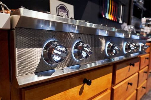 Hestan KRT Series 48" Tin Roof 5-Burner Rangetop With 12" Griddle - Image 3