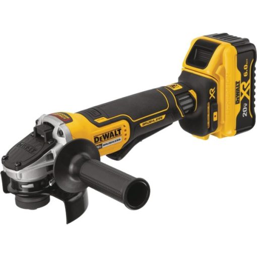 DEWALT 20V MAX XR Lithium-Ion 4-1/2 In. Brushless Paddle Switch Cordless Angle Grinder Kit w/Kickback Brake