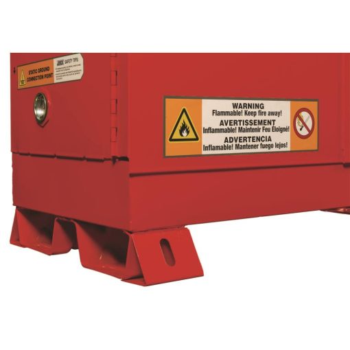 30 Gallon Combustible Manual Close Safety Cabinet - Red - Image 2