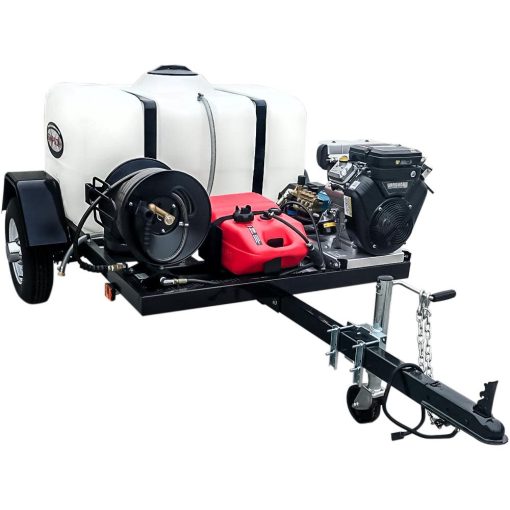 Simpson Cold Water Professional Gas Pressure Washer Trailer 4200 PSI - 49 State Certified - Image 8