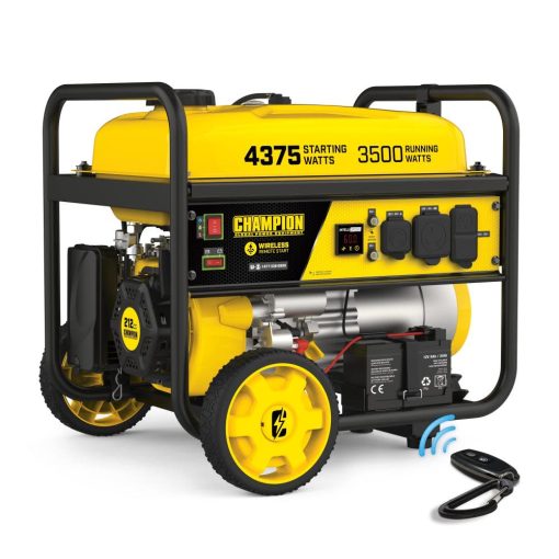 Champion Portable Generator with Wireless Remote Start 3500 Watt RV Ready