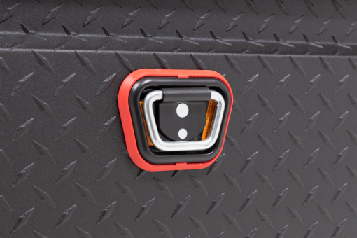 Weather Guard Saddle Truck Tool Box AluminumCompact Deep Textured Matte Black - Image 8
