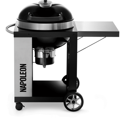 PRO CART Charcoal Kettle Grill, Black