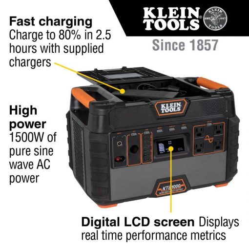 Klein Portable Power Station 1500W - Image 2