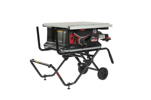 Jobsite Saw PRO with Mobile Cart Assembly - 15A, 120V, 60Hz