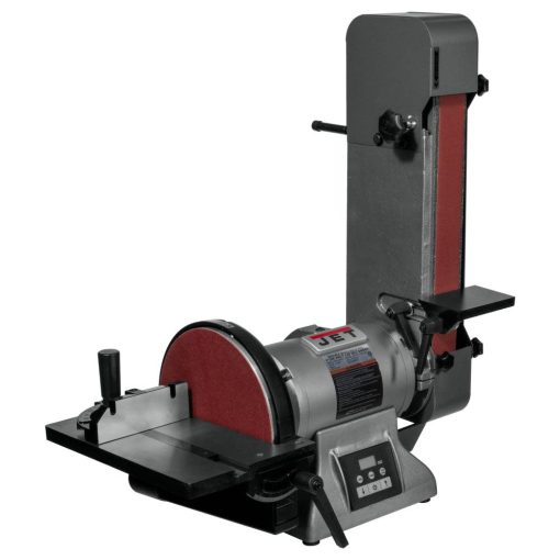 Variable Speed Combination Industrial 2 Inch x 48 Inch and 9 Inch Disc Grinder - Image 4