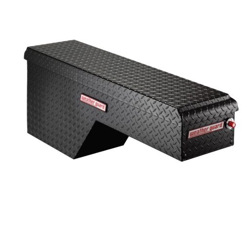 Pork Chop Box, Aluminum, Driver Side, 3.4 Cu. Ft.