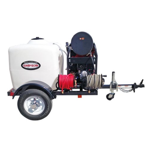 Simpson Hot Water Professional Gas Pressure Washer Trailer 4000 PSI - Image 10
