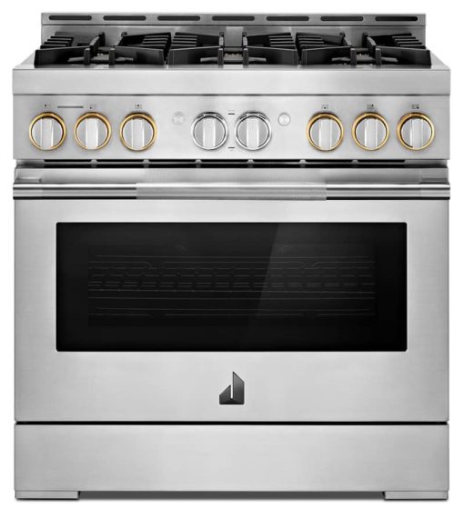 JennAir RISE 36" Stainless Steel Gas Professional-Style Range