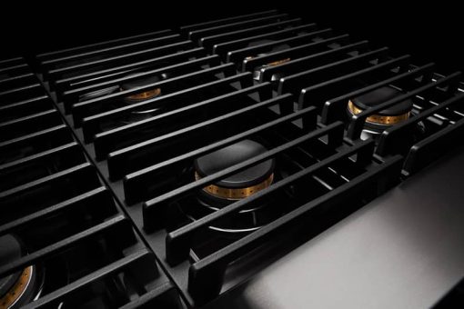 JennAir NOIR 48" Stainless Steel Gas Professional-Style Rangetop With Chrome-Infused Griddle And Grill - Image 5