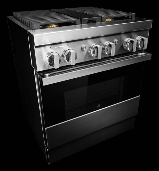 JennAir NOIR 30" Stainless Steel Professional-Style Dual-Fuel Range - Image 7