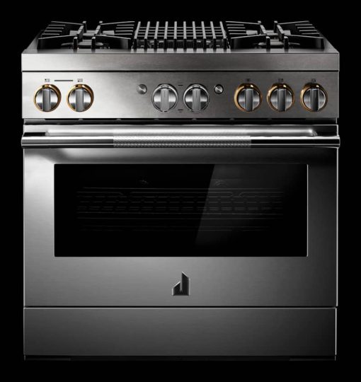 JennAir RISE 36" Stainless Steel Professional-Style Dual-Fuel Range With Gas Grill - Image 5