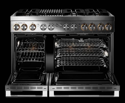 JennAir RISE 48" Stainless Steel Professional Style Dual-Fuel Range With Gas Grill - Image 6