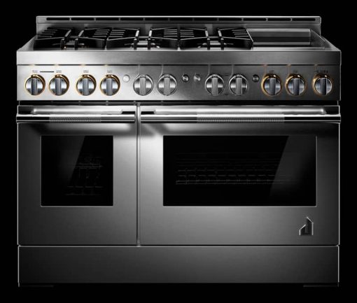 JennAir RISE 48" Stainless Steel Gas Professional-Style Range With Chrome-Infused Griddle - Image 5