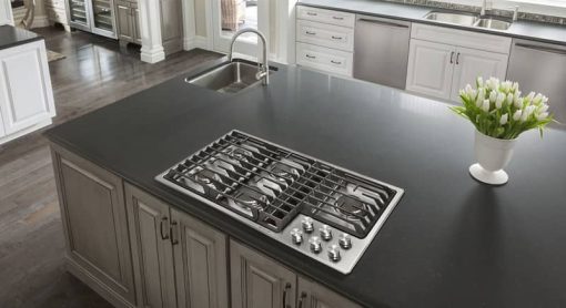 JennAir JX3 36" Stainless Steel Gas Downdraft Cooktop - Image 2
