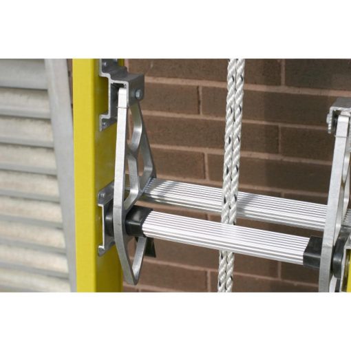 20-ft Fiberglass 375-lb Type IAA Extension Ladder - Image 2