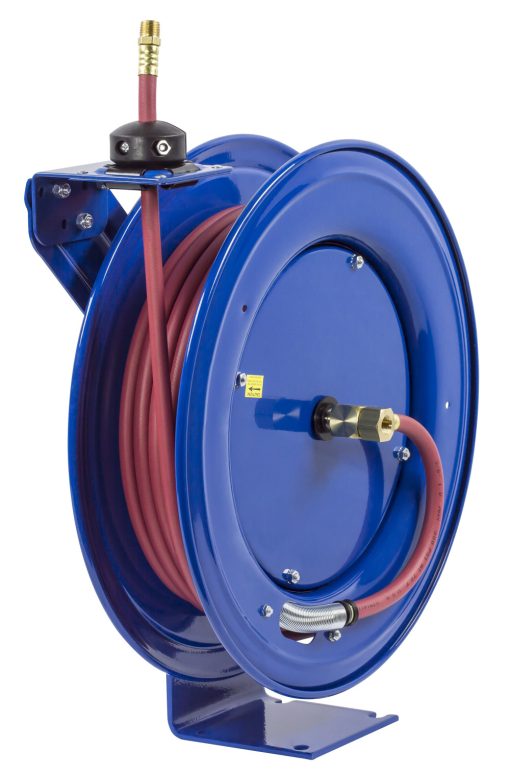 Coxreels Low Pressure Spring Rewind Hose Reel with Super Hub 1/2" I.D 100' 300 PSI - Image 5