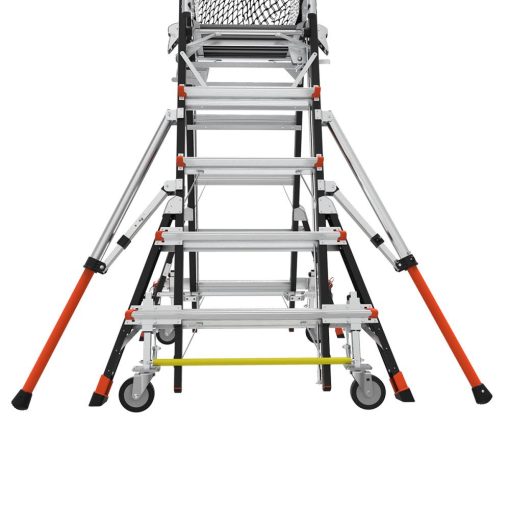 Cage Model 5 Ft. to 9 Ft. IAA FG w/ Wheel Lift and Ratchet Levelers - Image 2