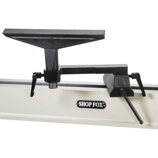 SHOP FOX® 16" x 46" Wood Lathe with Stand & DRO - Image 4