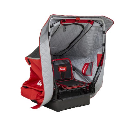Wide One Flip Shelter Portable Ice Fishing House - Image 2