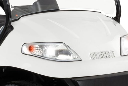 Advanced EV EV1 4 Golf Car Silver - Image 6