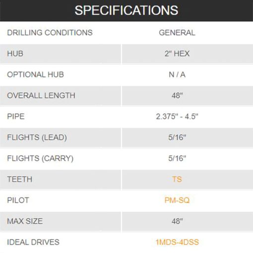 24" General Purpose Auger - Image 4