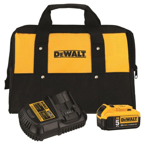 20 V MAX Portable Band Saw with 5.0 Ah Battery Charger Kit with Bag - Image 3