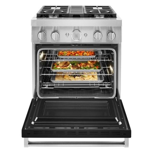 30" Dual Fuel Self Clean Convection Range - Image 3