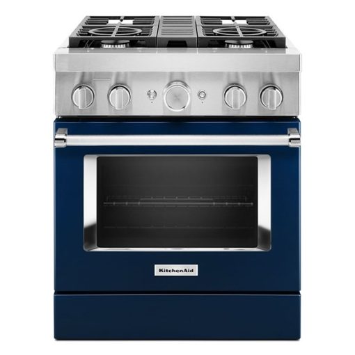 30" Dual Fuel Self Clean Convection Range