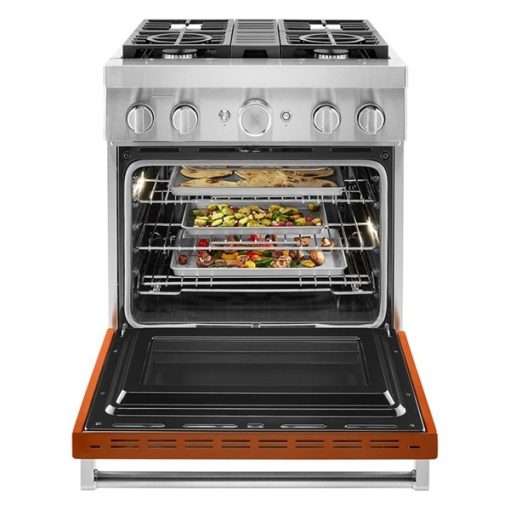 30" Dual Fuel Self Clean Convection Range - Image 3