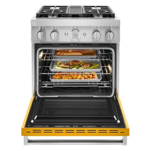 30" Dual Fuel Self Clean Convection Range - Image 3