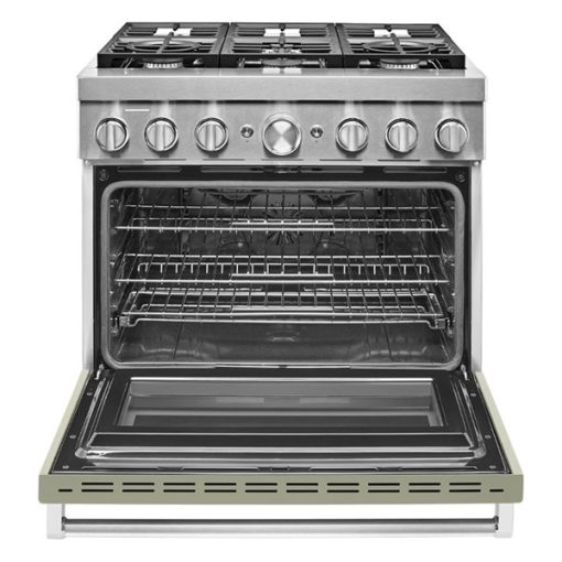 36" Dual Fuel Self Clean Convection Range - Image 2