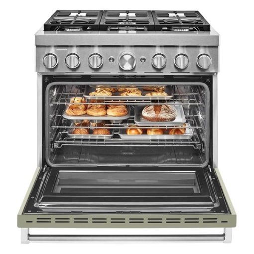 36" Dual Fuel Self Clean Convection Range - Image 3