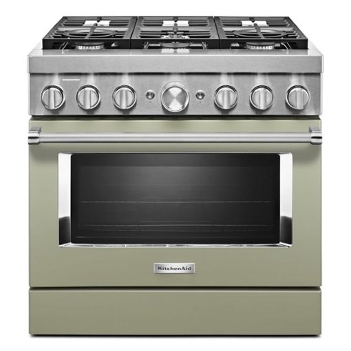 36" Dual Fuel Self Clean Convection Range