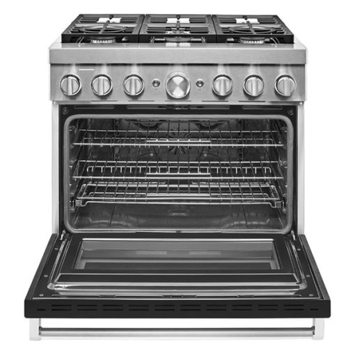36" Dual Fuel Self Clean Convection Range - Image 2
